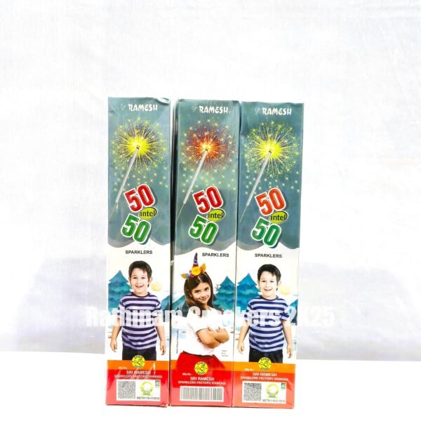 12 cm 50-50 ( Double color )10 Pcs - Box