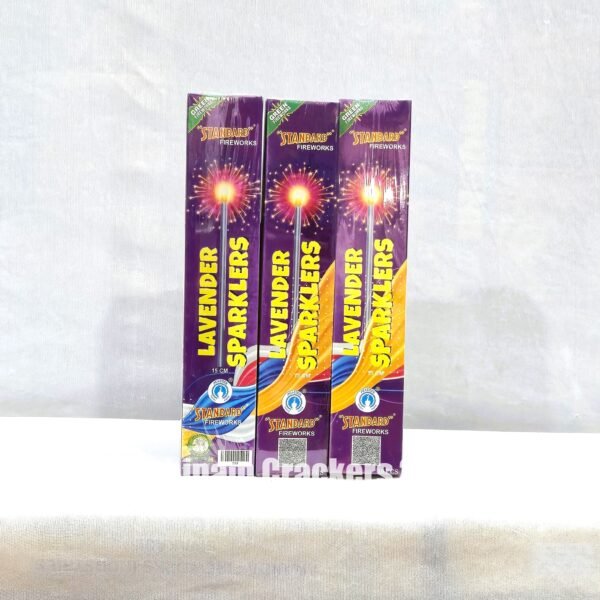 15 cm Lavendar Sparklers ( New Purple )10 Pcs - Box