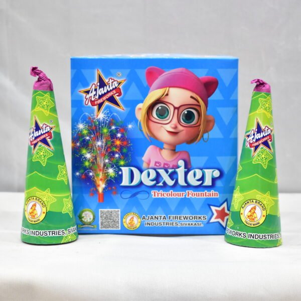 Dexter ( Tri Color Cone ) 2 Pcs - Box
