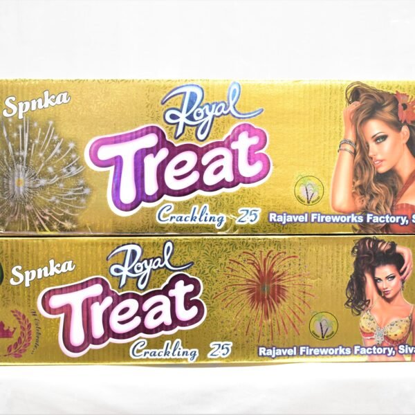 25 Shots Crackling( Spnka Royal Treat )1 Pc - Box