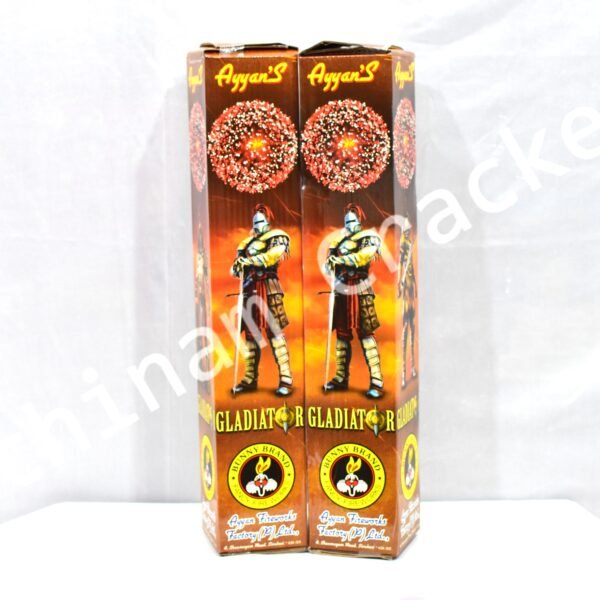 Gladiator ( 3 " Red & White  Shots ) 1 Pc - Box