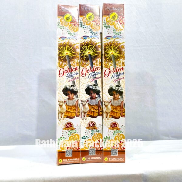 30 cm Golden Jigglers 5 Pcs - Box