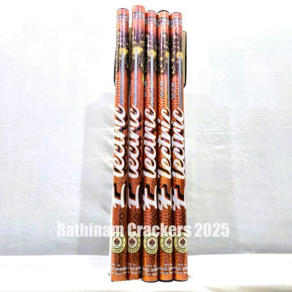 50 cm Electric Sparklers  (5 Pcs)5 Pcs - Tube