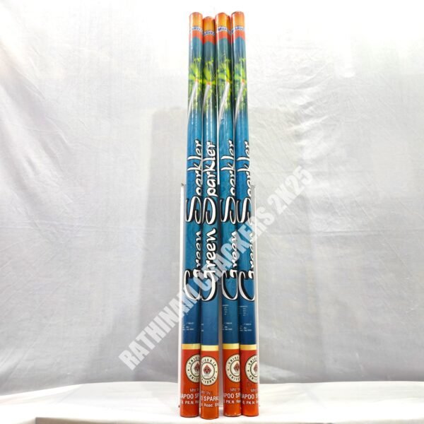 75 cm Green Sparklers (5 Pcs) 5 Pcs - Tube