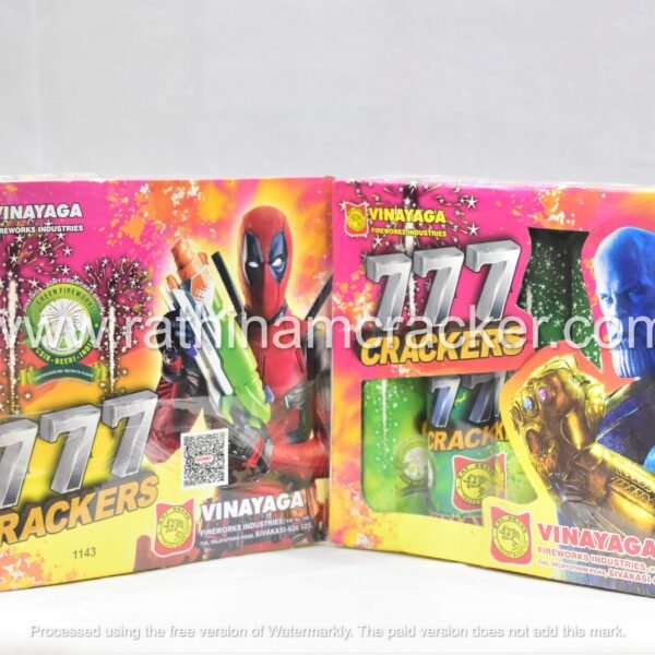 777 Crackers ( Chain Cracker Effect ) 5 Pcs - Box