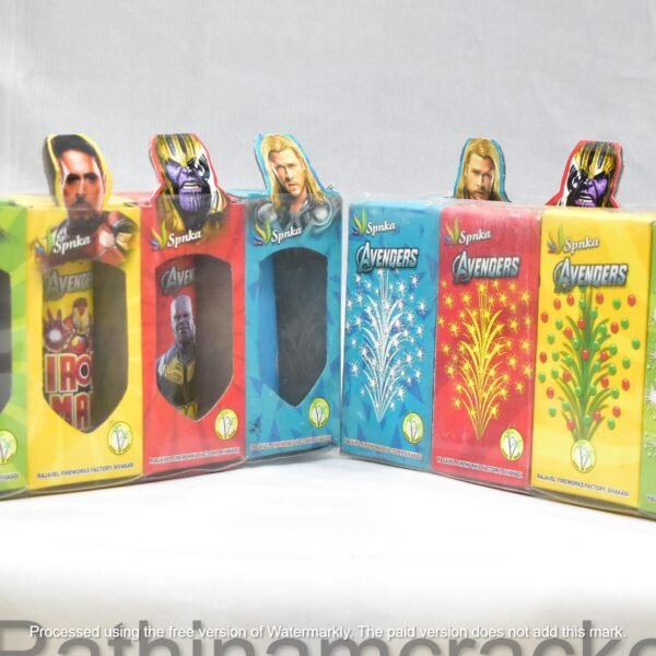 Avenger Fountain ( Five Variety Fountains )5 Pcs - Box