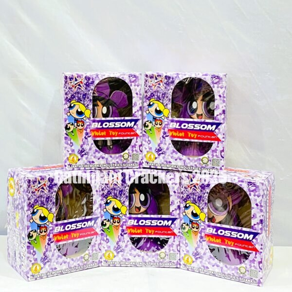 Blossom ( Violet Toy Fountian ) 1 Pc - Box
