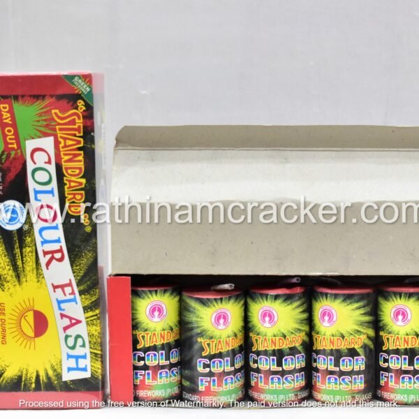 COLOUR FLASH ( Multi Color Smoke Flash ) 5 Pcs - Box STANDARD