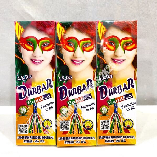 30 cm Durbar Candle 12"10 Pcs - Box