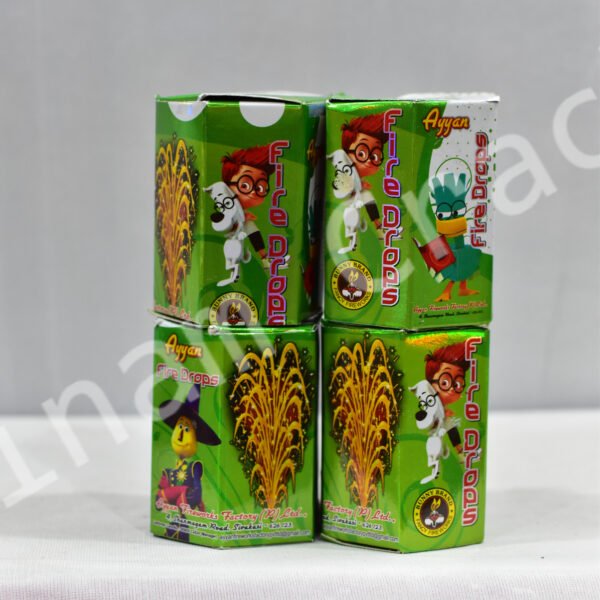 Fire Drops ( mini Yellow Fountain ) 1 Pc - Box