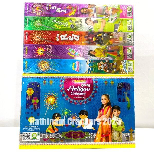 Gold Antique5in1( New Gift Pack Edition 2025 )10 Pcs - 3 Box