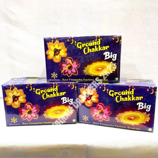 27 cm Ground Chakkar Big 25's   10 1/2"25 Pcs - Box