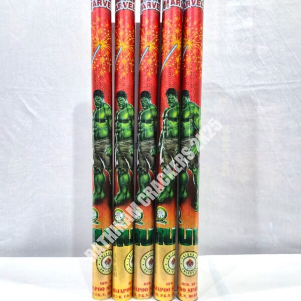 Hulk Sparklers ( Crackling Effect )5 Pcs - Tube