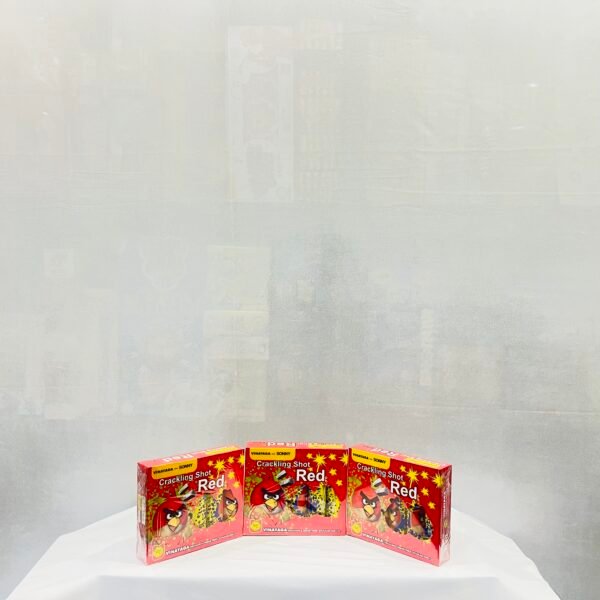 Crackling Shot Red  5 Pcs - Box