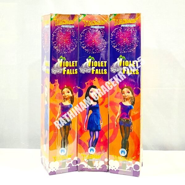 3 VIOLET FALLS ( Violet booms ) 1 Pc - Box