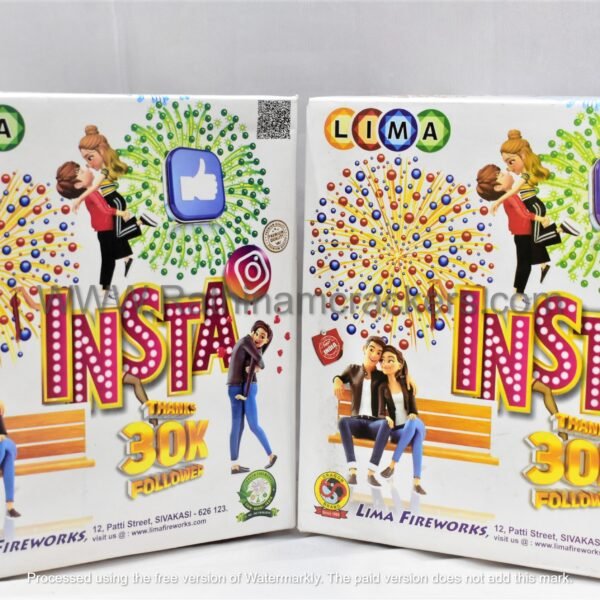 Insta 30 ( Crackling 30 Shots ) 1 Pc - Box