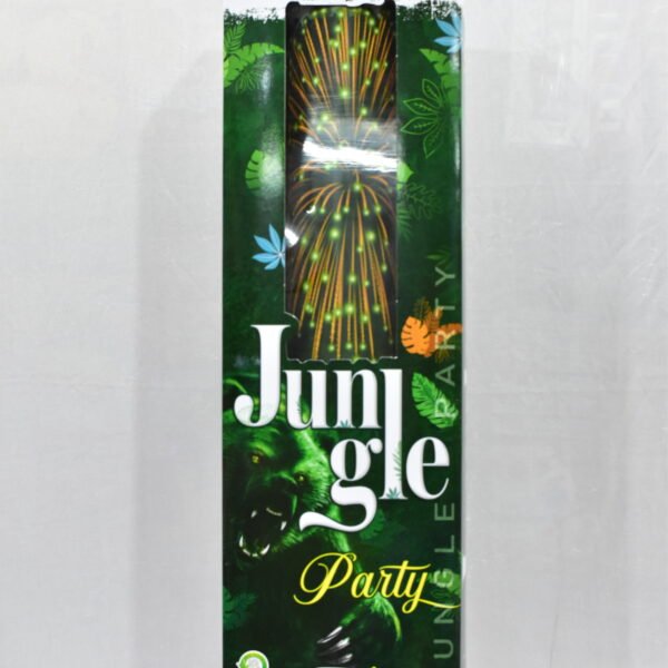 6 " Jungle Party ( Green tree Color Rain balls ) 1 Pc - Box