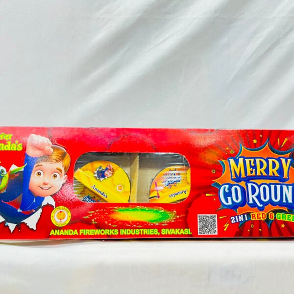 Merry Go Round ( Red & Green Lotus Wheel ) 3 Pcs - Box