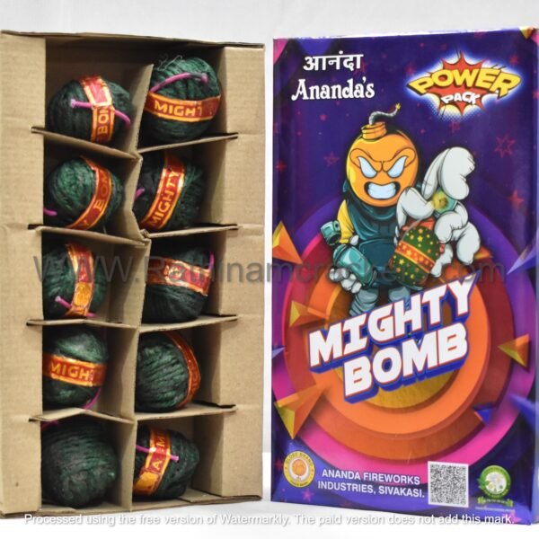 Mighty Bomb ( Red 12 Ply )10 Pcs - Box