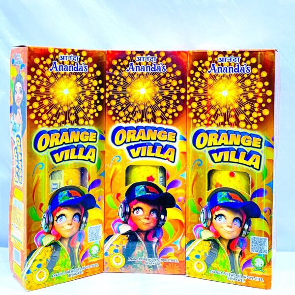 orange villa ( 3 " Orange Boom ) 1 Pc - Box