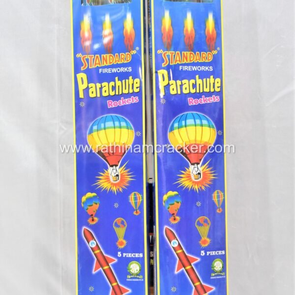 PARACHUTE ROCKET ( Parachute Drops Mega ) 6 Pcs - Box
