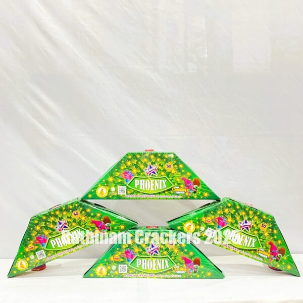 Phoenix (GreenCracklingPeacockFountain ) 1 Pc - Box