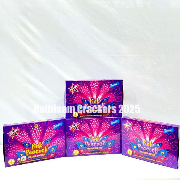 Pink Peacock ( Pink Five Pipe ) 1 Pc - Box