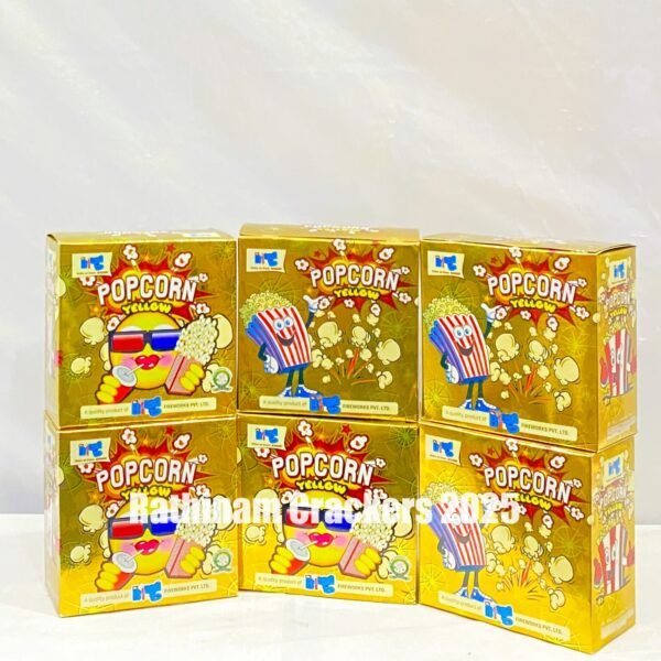 POPCORN YELLOW  2 Pcs - Box