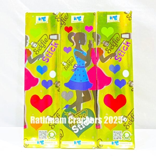 Selfie stick ( Handheld Flash Stick ) 5 Pcs - Box