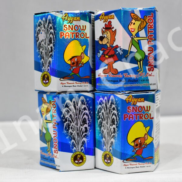 Snow Patrol ( Mini White fountain ) 1 Pc - Box