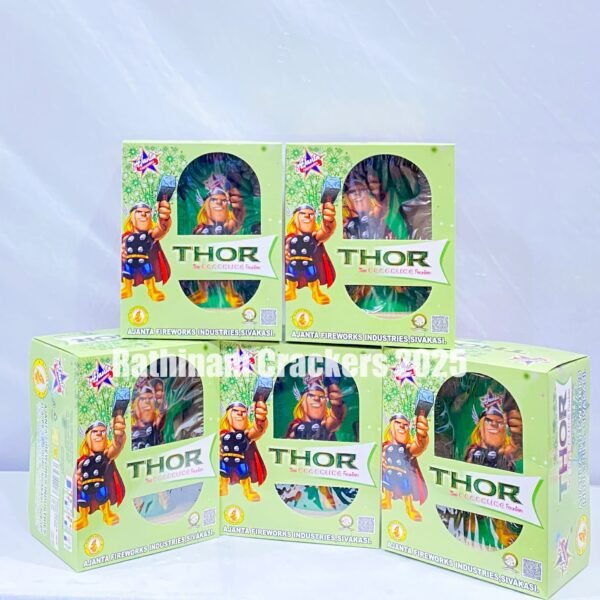 Thor ( Star Crackling Toy Fountain ) 1 Pc - Box
