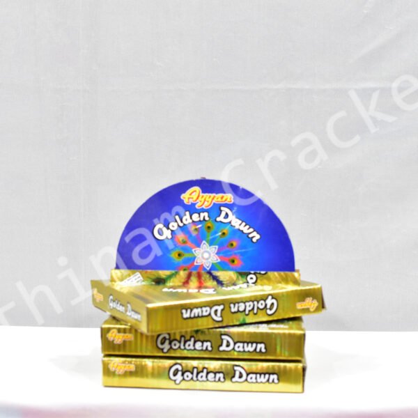 Golden Dawn ( Gold 5 pipe Peacock ) 1 Pc - Box