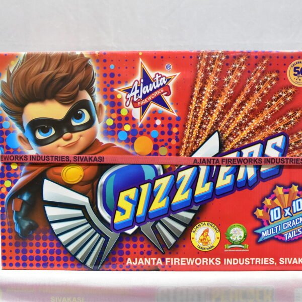 Sizzlers ( 10 * 10 Crackling Shots ) 1 Pc - Box