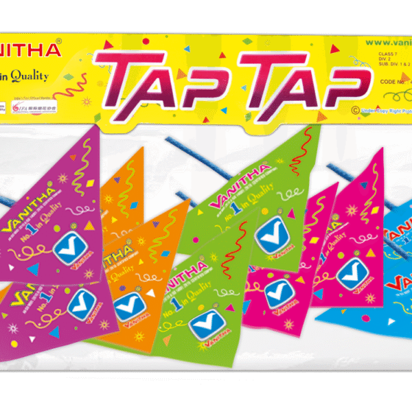 Tap Tap ( Blast with color papers ) 12 Pcs -Box